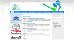 Desktop Screenshot of clubdepadelpuntaumbria.es